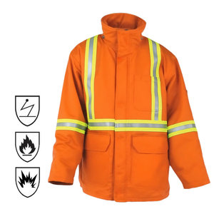 GUARDEVER X Back Reflective Fireproof Winter Nomex FR Flame Retardant Fire Resistant Jacket - Product Image 3