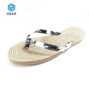 Verano playa dama moda <span class=keywords><strong>chanclas</strong></span> zapatilla Eva cuerda de cáñamo <span class=keywords><strong>alpargatas</strong></span> suela <span class=keywords><strong>chanclas</strong></span> para mujer - Product Image 4