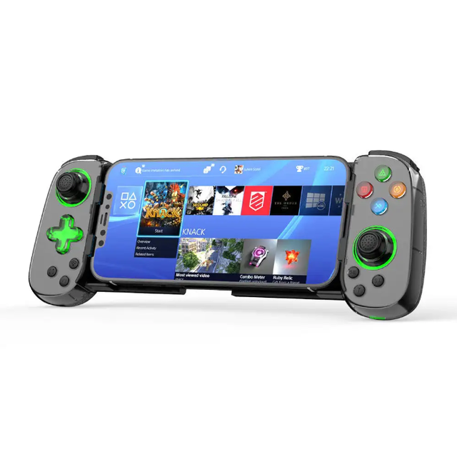 D7 Telescopic Handle Portable Gamepad Toystick Wireless Game Controller for Iphone Android Retro Games Game Controllers for Ios