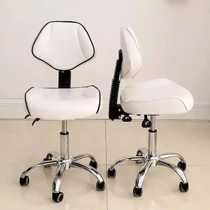 EU-EB567 Professional <strong>Dental</strong> Lab Saddle <strong>Chair</strong> Stool with Backrest - Product Image 2