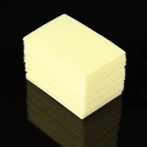 Vente en gros de 600 pièces/sac de lingettes en coton colorées pour dissolvant de vernis à ongles, lingettes pour vernis à ongles en <span class=keywords><strong>gel</strong></span> UV, tampons nettoyants pour vernis à ongles - Product Image 6