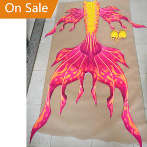 บอดี้สูทนางเงือกสำหรับสตรีชุดบอดี้สูททรงหางปลาเหมาะสำหรับการฝึกในตู้ปลา - Product Image 6