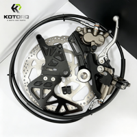 Kit de frein arrière KOTORQ Ultra Bee pour Surron Light Bee X 79Bike Falcon Pro, étrier hydraulique, levier, tuyau, support CNC, rotor 240 mm