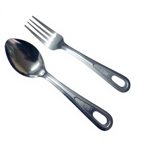 SF734 Camping men cutlery set <b>table</b> fork <b>table</b> spoon customized stock wholesales - Product Image 2