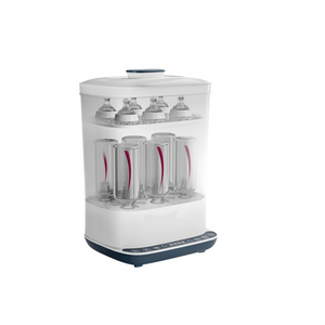 Esterilizador de Biberones Eléctrico de Alta Capacidad con Construcción de Plástico, Esterilizador y Secador Portátil 3 en 1 <span class=keywords><strong>para</strong></span> Bebés de 0 a 12 Meses - Product Image 1