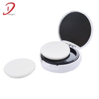 Éponge de maquillage ronde compressée lavable Dongmei White Washable Compressed Facial Beauty Makeup Blender Puff Round Sponge