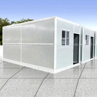 Maison pliable en acier portative Offre Spéciale de conteneur belle installation facile d'unité vivante modulaire préfabriquée détachable