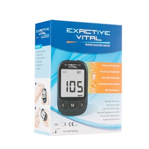 Medidor de <span class=keywords><strong>Glucosa</strong></span> en Sangre EXACTIVE VITAL - Dispositivo de Precisión de Grado Médico con Certificación CE, Sin Necesidad de Codificación <span class=keywords><strong>para</strong></span> <span class=keywords><strong>Medir</strong></span> el Azúcar en Sangre - Product Image 3