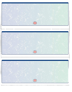 Papier de sécurité filigrané de haute qualité en lin personnalisé, résistant à l'humidité, avec impression offset double code sur papier bond en coton Ouate - Product Image 1