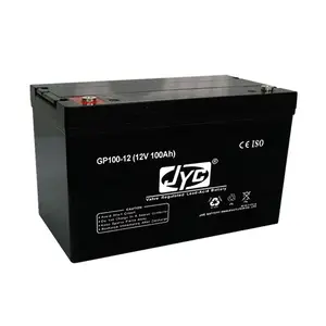 Batería de almacenamiento de 12v, AGM, CC, 100ah