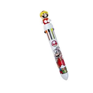 أقلام للأطفال من أشهر المبيعات في المملكة المتحدة أقلام ترويجية متعددة الألوان أقلام حبر كروية بلاستيكية مع شخصيات كرتونية