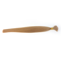 Extensions de cheveux humains vierges chinois Remy, double trame, haute qualité, en vrac pour tissage