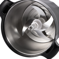 Hachoir Électrique Multifonction RAF 8L en Acier Inoxydable pour Viande, Fufu, Igname et Aliments – Amovible et Facile à Nettoyer