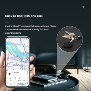 Localizador de Llavero con AirTag Certificado por MFi, Antipérdida Inteligente, Compatible con IOS y Samsung, Rastreador GPS para Android, <span class=keywords><strong>iPhone</strong></span>, Localizador de Niños - Product Image 3