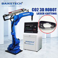 Pemotongan Laser CO2 Robotik Dinamis 3D Canggih untuk Saluran HVAC, Patung, dan Model Arsitektur
