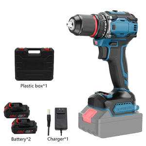 LARIX 21V perceuse sans fil batterie au Lithium puissance perceuses Kit électrique sans fil sans brosse outils Kit Portable usine - Product Image 6