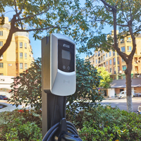 Station de charge EV 22KW prête pour l'énergie solaire-Solution de charge rapide écologique