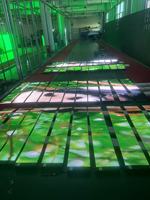 Умная прозрачная светодиодная пленка P10: 3D-эффект, гибкий экран для витрин и стеклянных перегородок