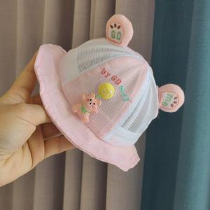 Otoño primavera nuevos estilos sombreros de bebé <span class=keywords><strong>para</strong></span> niños niñas lindos bebés niños pequeños verano fino sombrilla lavabo sombreros tela <span class=keywords><strong>para</strong></span> recién <span class=keywords><strong>nacidos</strong></span> - Product Image 5