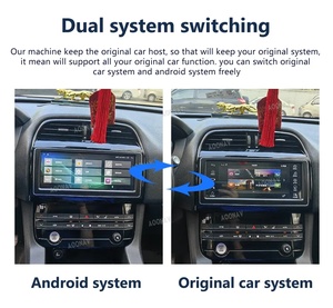 10.25 "แผงวิทยุติดรถยนต์ AC สำหรับ Jaguar XE xel F-PACE 2016-2019แอนดรอยด์13หน้าจอสัมผัสเครื่องเล่นวิดีโอระบบนำทาง GPS - Product Image 6