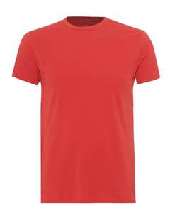New Cool Trendy Nice Heavy Fashion Wholesale <b>Red</b> Color Short-sleeve Export Oriented T <b>Shirt</b> <b>for</b> Men From Bangladesh Good Quality - Product Image 5