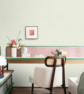 Papel tapiz de diseño liso de 1,06 M, rollos de papel tapiz para decoración de casas, papel tapiz no adhesivo - Product Image 2