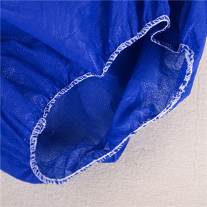 Sous-vêtements jetables non tissés bleus à couche unique pour hommes, pantalons de bain pour massage des pieds, salon de beauté, sauna - Product Image 4