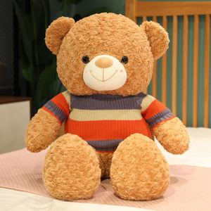 Gấu bông mới đồ chơi sang trọng gấu búp bê sang trọng áo len gấu Thú nhồi bông Đồ chơi gối đệm tốt nghiệp Quà Tặng Ngày Valentine - Product Image 6