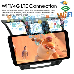 12.3inch 1920*720 Screen Android 13 Car Stereo Radio for Toyota Highlander 2007 - 2013 Multimedia Video <b>Player</b> Navigation GPS - Product Image 5