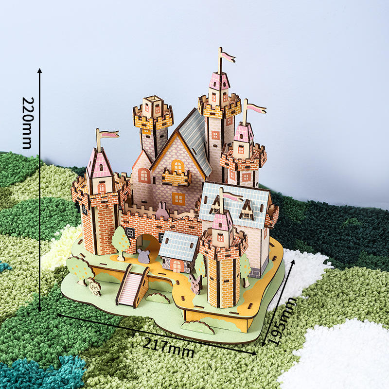 Château de conte de fées (imprimé UV)