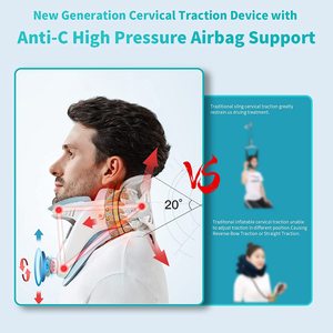 Meglio vendere comodo e traspirante per collo spinale collare di trazione aria cervicale pompa - Product Image 6