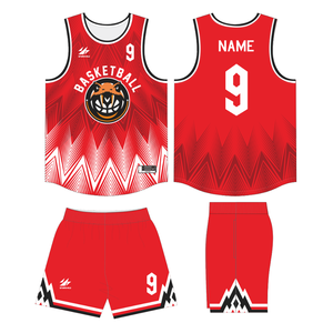 バスケットボールジャージーチームウェアセットユニフォームデザインカスタムバスケットボールユニフォームメーカーリバーシブルバスケットボールユニフォーム。 - Product Image 1