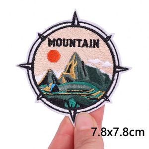 Cartoon / Outdoor Iron <b>on</b> <b>Patch</b> Embroidery Adventure <b>Patches</b> <b>Sewing</b> Fabric <b>Patch</b> for Decoration - Product Image 5