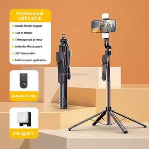 Go.Pro Telefoon Camera Stand Selfie Stick Statief Draadloze Afstandsbediening 360 Graden Panoramische Opnamen Voor Pro Max Voor Samsung Andere Modellen - Product Image 2