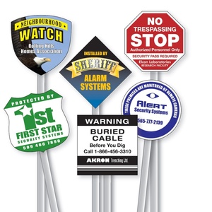 Customized 18*24inch Double-sided Plastic Corrugated Yard Signs Full Color <b>Waterproof</b> Printing Billboard Rider Signs Cutting - Product Image 5