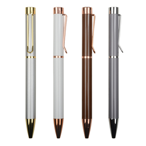 Stylo à bille en métal avec Logo Laser personnalisé Twist, Sublimation vierge, personnalisé, stylos en métal en vrac - Product Image 1