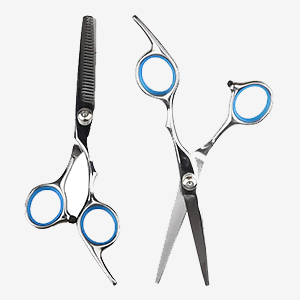 Professional Stainless Steel Hair Cutting Scissors Ergonomic Handle Hardness for Hairdressers Barbers - Product Image 5