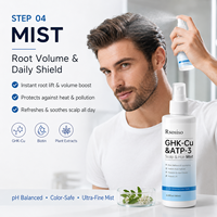 Spray Volumizzante per Capelli e Cuoio Capelluto con Peptidi di Rame GHK-Cu a Marchio Privato, Effetto Sollevamento Istantaneo delle Radici, Protezione da Inquinamento e Calore, Trattamento Senza Risciacquo