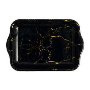 Plateau de service de Noël imprimé à bas prix Assiettes rouges Plateau Platos Rojos - Product Image 4