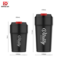 Bouteille de cola 330ml/450ml personnalisée bouteille isotherme thermo-vide bouteille d'eau en acier inoxydable tasse à café