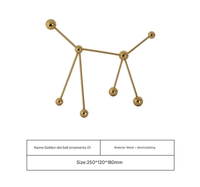 Vente directe usine – Combinaison d'ornements de bureau en cristal, style luxe léger, pour showroom, avec bougeoir taille fine