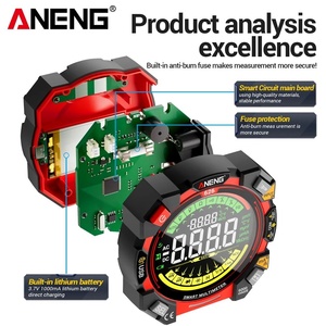 Multímetro Digital de Alta Precisión con Forma Innovadora 626, Protección Contra Quemaduras AC/D, Hecho en China - Product Image 3