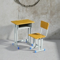 Mobilier scolaire en bois au design moderne ensemble de chaises de bureau à hauteur réglable caractéristiques écologiques pour salle de classe chambre à coucher salon