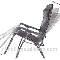 Chaise de plage pliable et réglable Teslin / Chaise longue / Chaise pliante