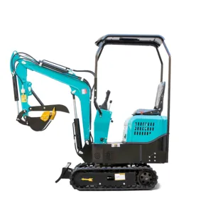 Free Shipping Excavator Multifunctional Small Farm Machine Mini Excavator 1ton Digger Bagger Mini Excavator