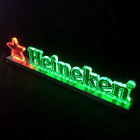Letreros de letras LED Letreros iluminados personalizados Nuevo tablero de letrero luminoso acrílico luminoso