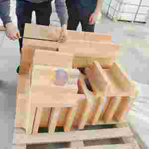 Feuerfeste Tür verkleidung Ziegel Hoch leistungs ofen Auto Steine Perfekt für Tunnel öfen - Product Image 2