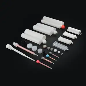 400ml 2:1 Dual Pack Empty Adhesive Cartridge Tube For Epoxy Resin 2 Component Syringe Cartridge