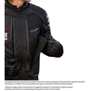Befast TRANSFORMER Lady CE certificado 3 capas chaqueta de moto de turismo para mujer Negro M - Product Image 5
