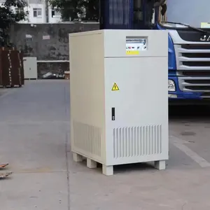 محول تردد ومثبت إمدادات الطاقة المتغيرة ثلاثي المراحل 150kva 380v 50hz إلى 208v 60hz